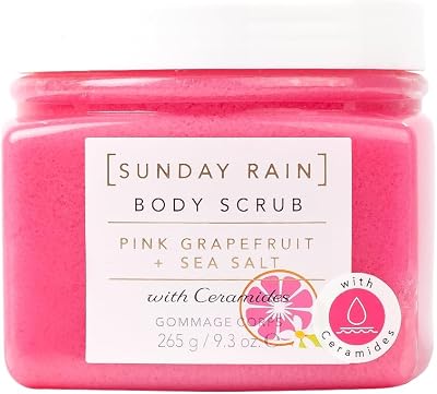 Sunday Rain Pink Grapefruit & Sea Salt Body Scrub 265g