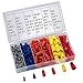 Terrans 158 Pcs Electrical Wire Connectors Screw Terminals, Spring Insert Twist Nuts Caps Connection Assortment Set, Easy Twist On Application Great for Home, Speaker, Automotive