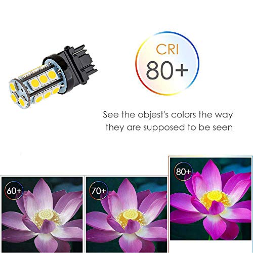 Makergroup S8 3156 Wedge Base LED Light Bulb 12V Low Voltage 3Watt Warm White 2700K-3000K for Outdoor Landscape Lighting and RV Vehicle Automotive Lights 6-Pack