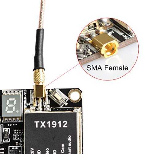 Wolfwhoop Q3-Pro 5.8GHz 0.01/25/200/500/800mW Switchable FPV Video Transmitter with FC Uart Support Telemetry via Betaflight Flight Controller