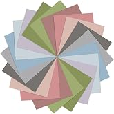 10 Morandi Mixed Colors Cardstock 92lb/250gsm Construction Paper 8.5 x 11In | 20sheets Cardstock Paper for Printer, Scrapbooking, Card Making, DIY Crafts, School Projects,Double-Sided Boho Paper