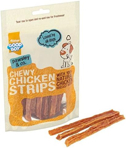 Good Boy Chewy Chicken Strips 100g (PACK OF 6), 100 g (Pack of 6)