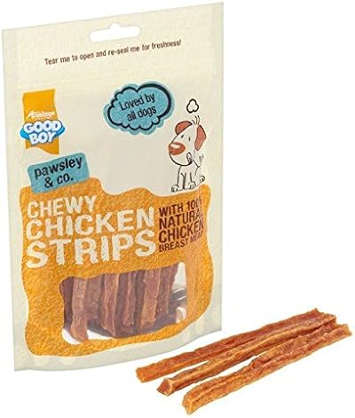 Good Boy Chewy Chicken Strips 100g Pack of 6