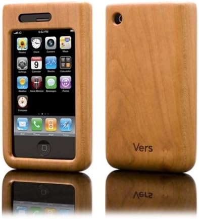 Vers Handcrafted Wood ShellCase for iPhone - Cherry