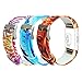 Fitbit Charge 2 Rubber Band, Fitbit Accessories Wrist Band Strap for Fitbit Charge 2, Pack of 3