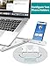 Foldable Laptop Stand Holder,Klearlook 8 Adjustable Height and Angle Portable Ventilated Laptop Riser Cooling Pad with Phone Holder,Ergonomic Tray Mount for Laptop/Notebook/Tablet Computerthumb 4
