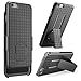 iPhone 6s Plus Case, i-Blason [Transformer] iPhone 6 Plus /6s Plus Case Slim Hard Shell Holster with Kickstand (Black)