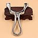 Titanium Steel Slingshot for Flat Bands Stainless Steel Outdoor Hunting Fishing Shooting Slingshots Target Practice