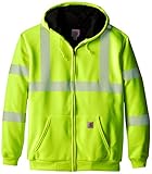 Carhartt Men's Big & Tall High Visibility Class 3 Thermal Sweatshirt,Brite Lime,XXX-Large Tall
