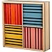 KAPLA 100 Octocolor Case - Wooden Construction Set 100 Colored Building Planks