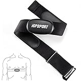 iGPSPORT HR35 Bluetooth & ANT Heart Rate Monitor Chest Strap Fitness Tracker Wireless Compatible with iPhone Android Devices