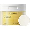 Biodance Vita Niacinamide Gel Toner Pads, Dark Spot Corrector, Evening Skin Tone, Hydrating for Sensitive Skin, Gentle Exfoliating Korean Toner Pads, 4.93 fl.oz.(140g)*60Pads