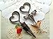 Couple Theme Wine Bottle Wedding Combination Gift Set -- Adorable Engagement Gift & Return Present in Wedding Parties Enjoy responsibly & Creative Novelty Gifts for Wine Lovers