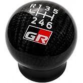 Compatible with GT86, GR86, BRZ, and WRX STI: Carbon Fiber Racing Gear Shift Knob &ndash; Automotive Accessory