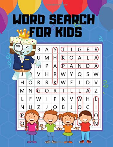 Word Search For Kids Word Searches For 5 6 7 8 9 10 Year Olds Naphat Phatphat Naphat Phatphat 9781091433489 Amazon Com Books