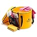 The Friendly Swede Collapsible Bucket with Lid, Folding Bucket for Camping, Travel & Gardening, Portable Water Bucket w/a Handy Tool Mesh Pocket, Collapsible Water Container, Camping Water Container