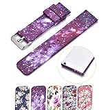 Cumeou 22mm Silicone Replacement Quick Release Watch Band Strap with Adjustable Metal Buckle for Huawei Watch 2 Classic/Moto 360 2nd Gen 46mm/Samsung Gear S3 Classic and Frontier