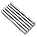Neodymium Bar Magnets(12 Pieces), Strong Rare Earth Rectangular Block Neodymium Magnets, DIY, Building, Scientific, Craft and Office Magnets- 60 x 10 x 3 mm