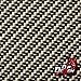 Hydrographic Film Carbon Fiber Black & Clear Transparent Background Real Carbon Fiber Look Hydro Graphic Water Transfer Film Hydro Dipping Dip Demon
