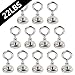 FICBOX 12 Pack Powerful Heavy Duty Neodymium Magnetic Hooks with Eyebolt, Strong, Permanent, Rare Earth Magnets,22 LB Pulling Forces for Multi-Use