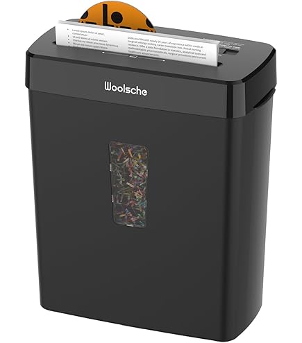 Amazon.com : FORMAX FD 8502CC OnSite Office Cross Cut Shredder, 5