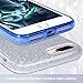 MILPROX Glitter Case Compatible for iPhone 8 Plus/7 Plus, Shiny Sparkle Bling, 3 Layer Hybrid Protective Soft Phone Case Compatible for iPhone 7 Plus/8 Plus