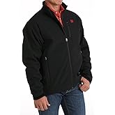 Cinch Mens Black Bonded w/Flag Logo Jacket