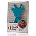 Baby Teething Toy Extraordinaire - Little Bambam Giraffe Teether Toys by Bambeado. Toy for Natural Teething Comfort and for Sore Gums - Gift for Baby Through to Infant - Cyan
