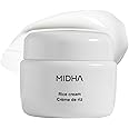 MIDHA Rice Cream 1.69fl.oz/50ml, Deep Hydration, Glow-Enhancing, Skin Barrier Support – Moisturising, Lightweight Daily Cream with Dewy, Radiant Finish, for Rice Face Spots