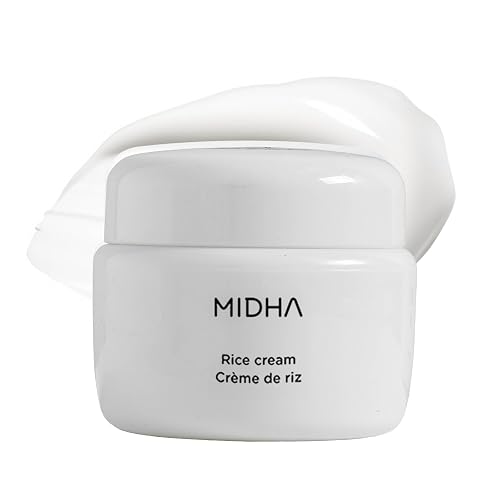 Midha Rice Cream MIDHA Rice Cream 1.69fl.oz/50ml, Deep Hydration, Glow-Enhancing, Skin ...