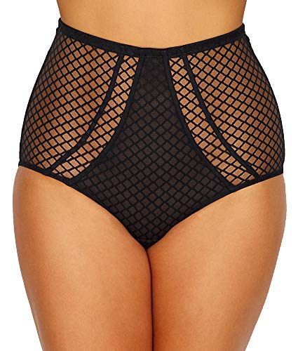 Pour Moi Contradiction Illicit High-Waist Brief, 12/M, Black