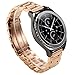 Valkit for Gear Sport/ Gear S2 Classic Bands - 20mm Stainless Steel Watch Band, Metal Replacement Strap For Samsung Gear Sport SM-R600/ Gear S2 Classic Smart Watch (SM-732 & SM-735) Small - Rose Gold