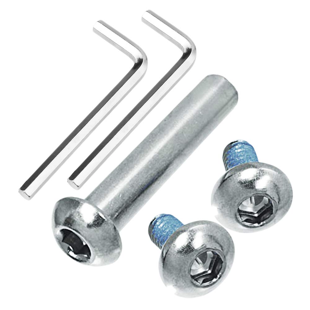 M8x40mm/1.57" Axle Screws for 2-3-4-Wheel Kid Scoote Replacement Micro Mini Foldable Kick Scooter Kids Scooters Axles Repair — image 1
