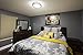 LB72118 LED Flush Mount Ceiling Light, 12 inch, 15W (150W Equivalent) Dimmable 1200lm, 3000K Warm White, Brushed Nickel Round Lighting Fixture for Kitchen, Hallway, Bathroom, Stairwell