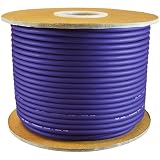GLS Audio Bulk Microphone Cable 300' Purple Mic -300ft Signal Mike Cable