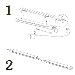 Airand LED Shop Lights for Garage 4FT with