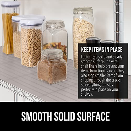 Gorilla Grip Wire Shelf Liner, Heavy Duty Waterproof Shelving Liners