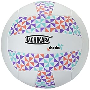 Tachikara Checks Outdoor/Indoor Volleyball, multi