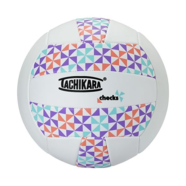 Tachikara Checks Outdoor/Indoor Volleyball, multi