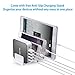 POWERADD 40W 5 Port USB C Charging Station Multi Port Wall Charger QC3.0 USB C Desktop Charger Block Compatible iPhone, Samsung, Nexus, LG, and More USB Device