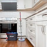O-Cedar EasyWring RinseClean Microfiber Spin Mop Bucket Floor Cleaning System view 14