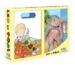 Léo Et Popi - Coffret 3 Dvd + 1 Peluche - C'est L'hiver ! / Joyeux Noël ! + La Famille / Les Petits Rituels + Les Animaux / La Nature