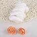 8Colors 55g Colored Needle Felting Wool Roving Spinning Sewing Trimming Handiwork Material (62-White)