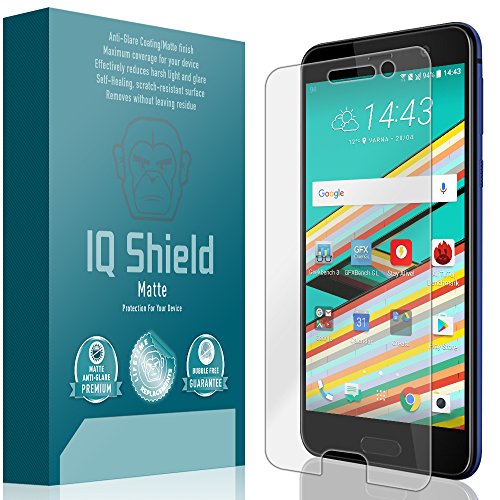 Htc u play screen protector, iq shield matte full cover…