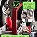 Rubber Ice Cream Scoop with Comfort Grip Handle - Scoops IceCream Easily - Scooper for Cookies and Melon Ball Maker Too - Dishwasher Safe