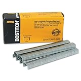 Bostitch B8  PowerCrown  Premium Staples, 0.25 Inch Leg, Full-Strip (STCR21151/4)