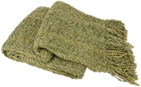 Kennebunk Home Canyon Luxurious Woven Throw, Pear