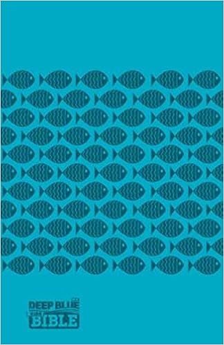 Ceb Deep Blue Kids Bible School Of Fish Soft-Touch Hardcover (9781609261917)