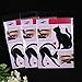 Benlet New 1 Pair Profession Eye Makeup and Eyeliner Stencil Template Shaper Liner & Shadow Combinations