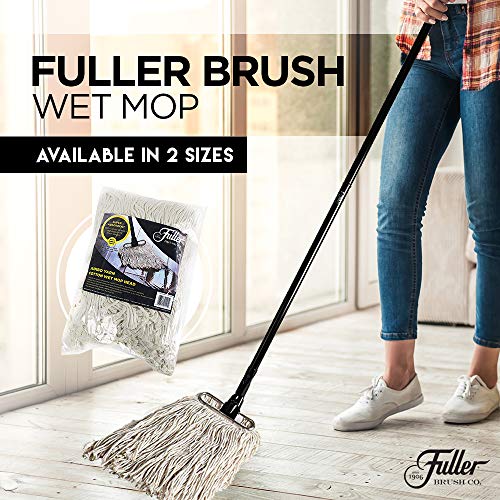 Fuller Brush Wet Mop Jumbo Complete 2 Piece Steel Handle Super